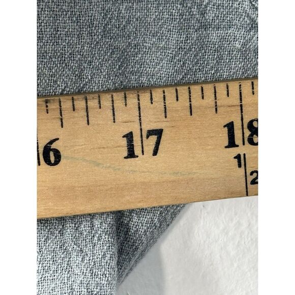 Bianca Cotton Dress, Blue, Size M - Flared‎ Sleeves, Versatile & Stylish - Picture 7 of 8